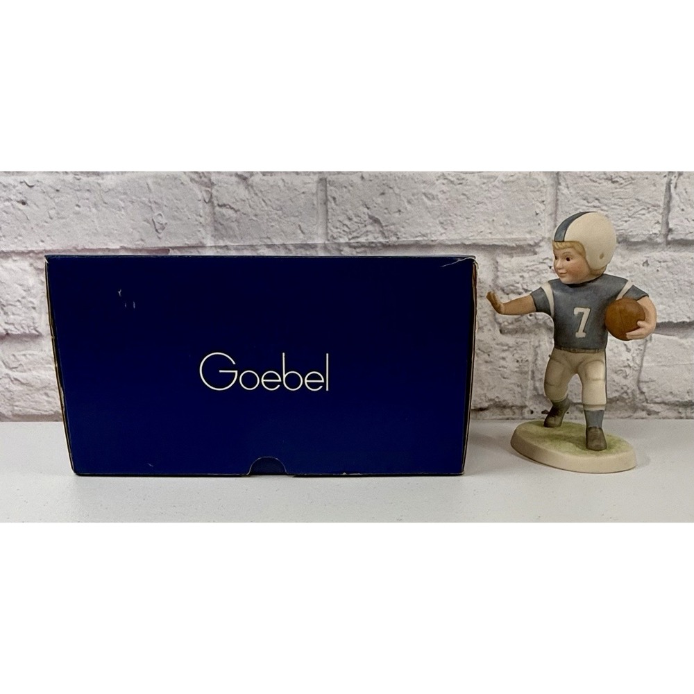 Vintage Goebel Amerikids "Touchdown Flyer" Complete In Box  *MINT*